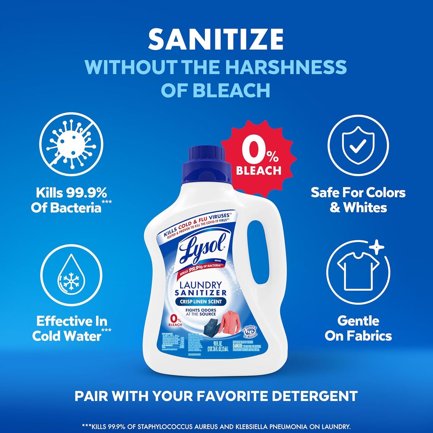 dual compatibility with standard and high-efficiency (he) washing machines