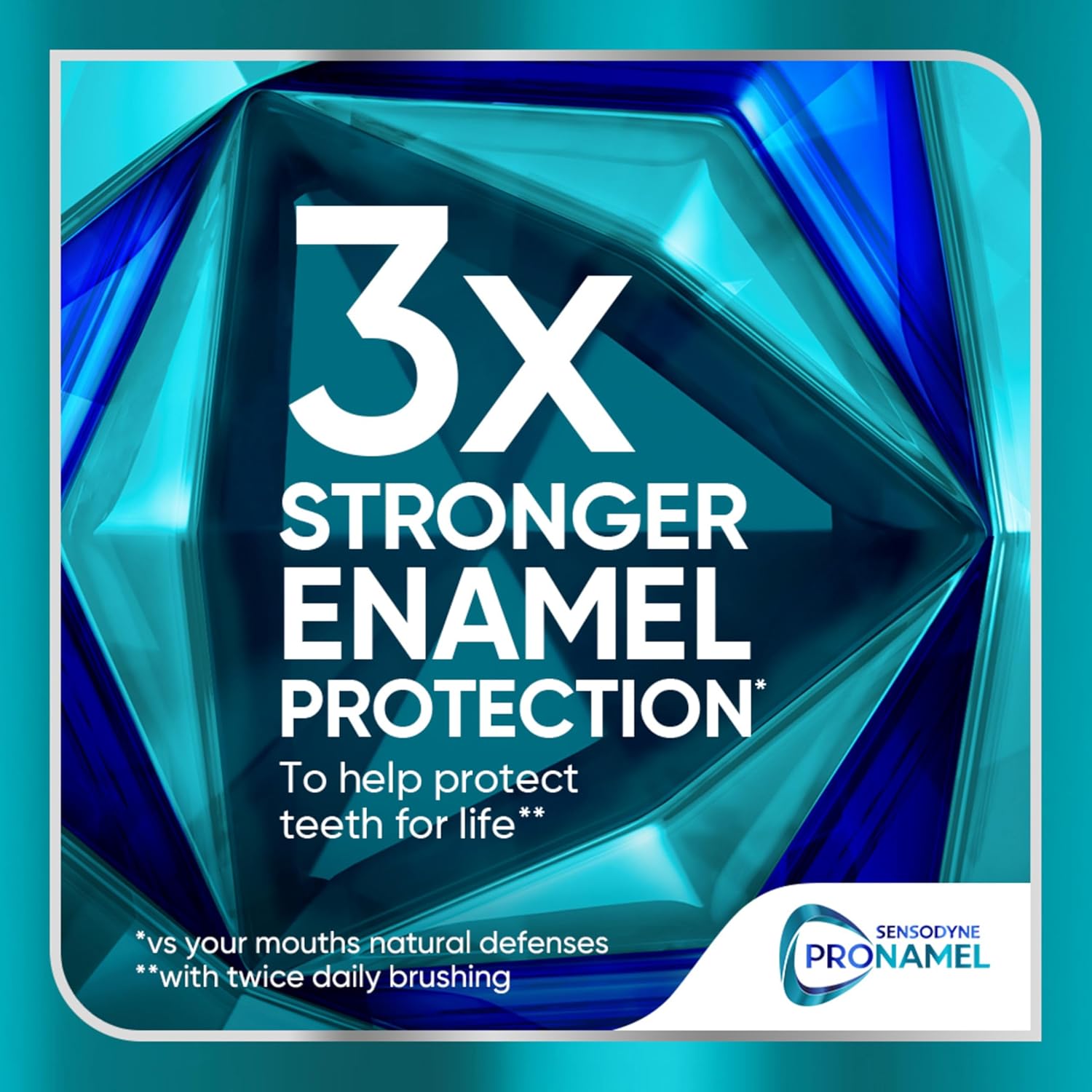dual foaming system with micro polishing action for 40% greater whitening vs. pronamel intensive enamel repair