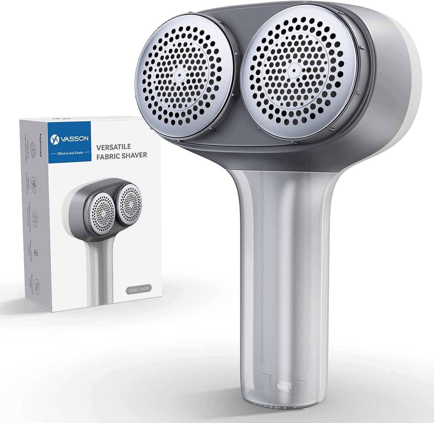 dual-head design with two high-speed motors for fast depilling