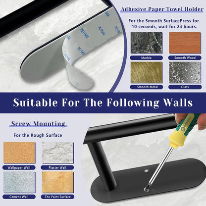 dual orientation support — horizontal or vertical mounting