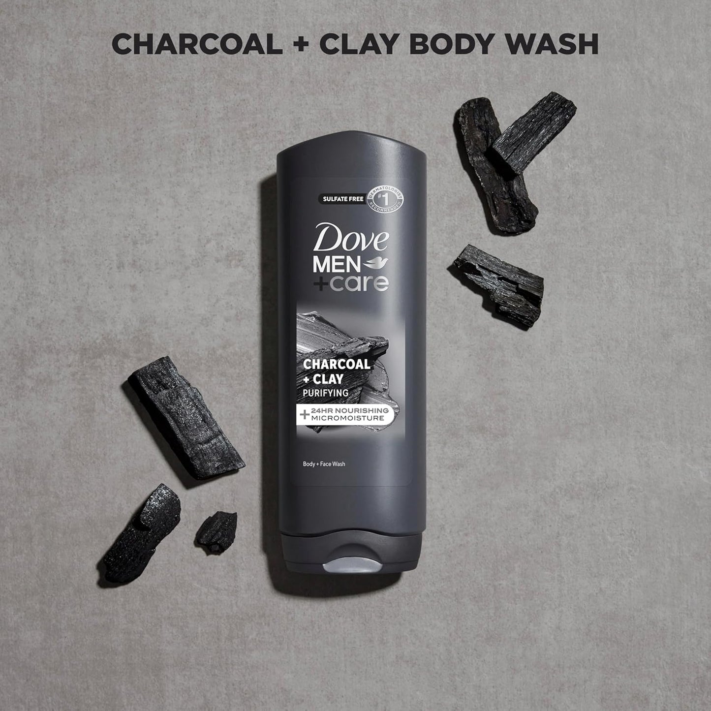 dual-purpose 2-in-1 face and body wash