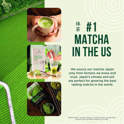 dual-purpose design compatible with both whisked ceremonial tea and modern matcha lattes