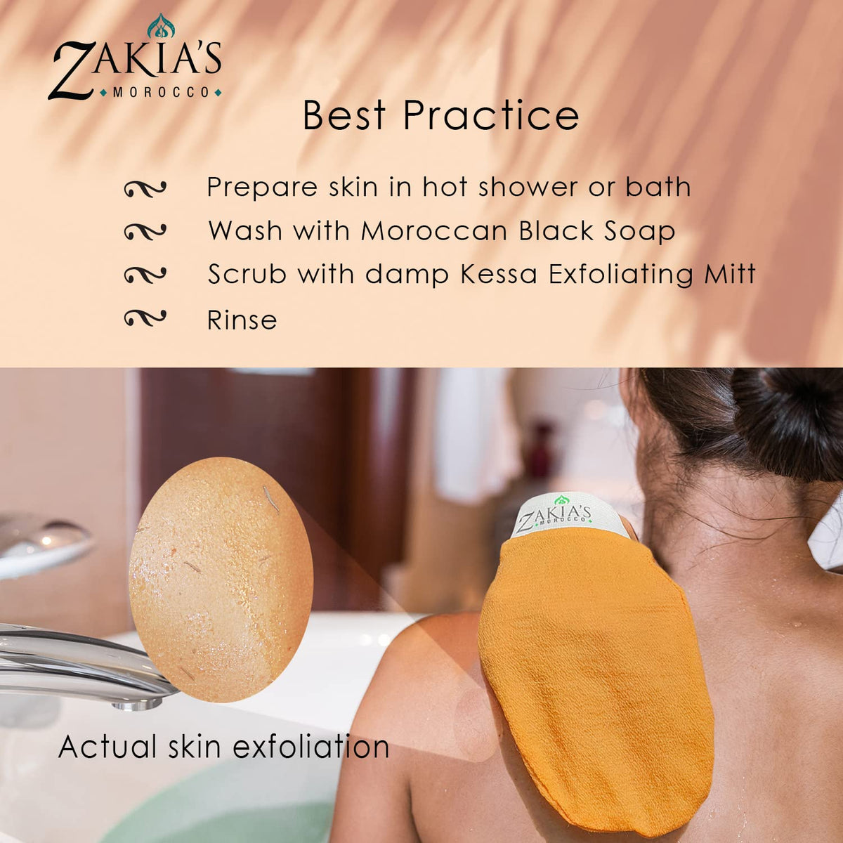 dual-sided design providing two exfoliation levels