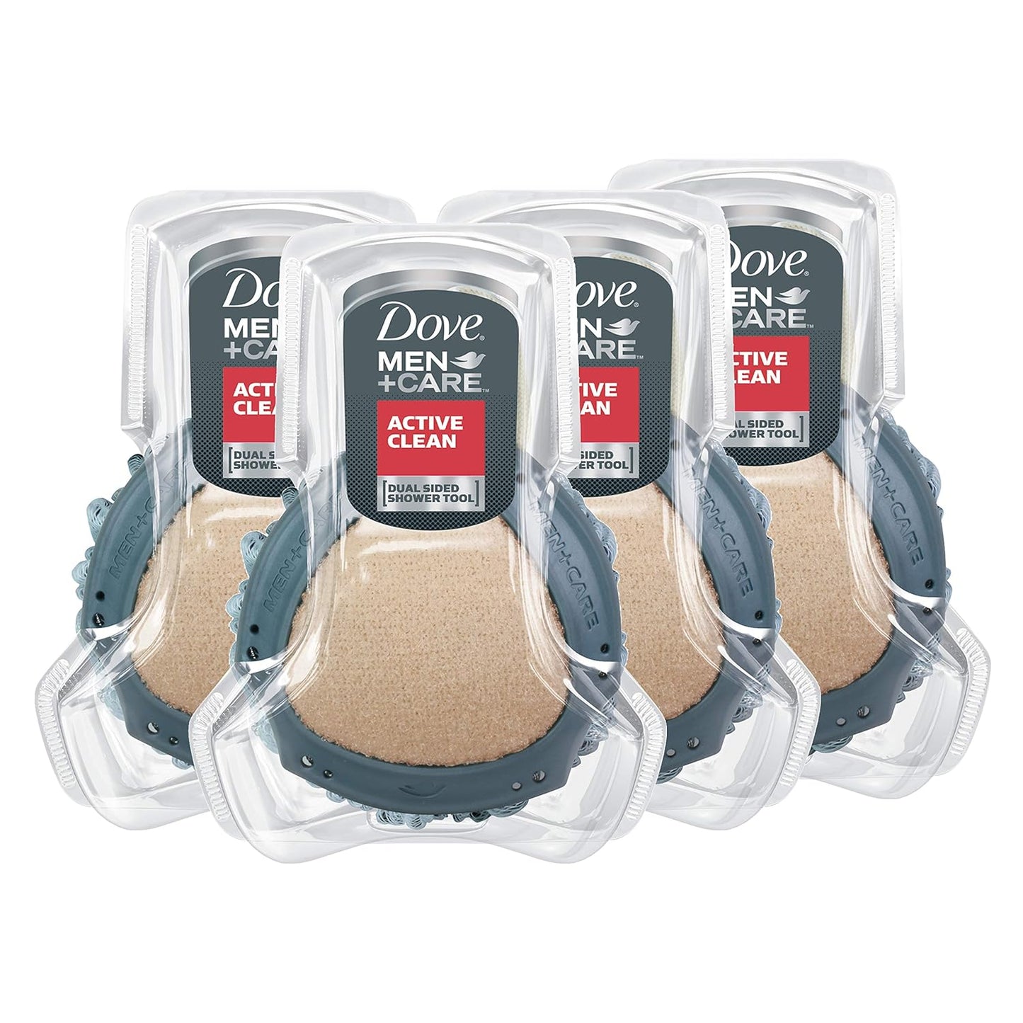 dual-sided design with mesh side for building rich lather and scrub side for exfoliation