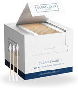 Clean Skin Club Clean Swabs – Mindful Skincare Ritual Tool, Hypoallergenic Bamboo & Organic Cotton for Sensitive Skin