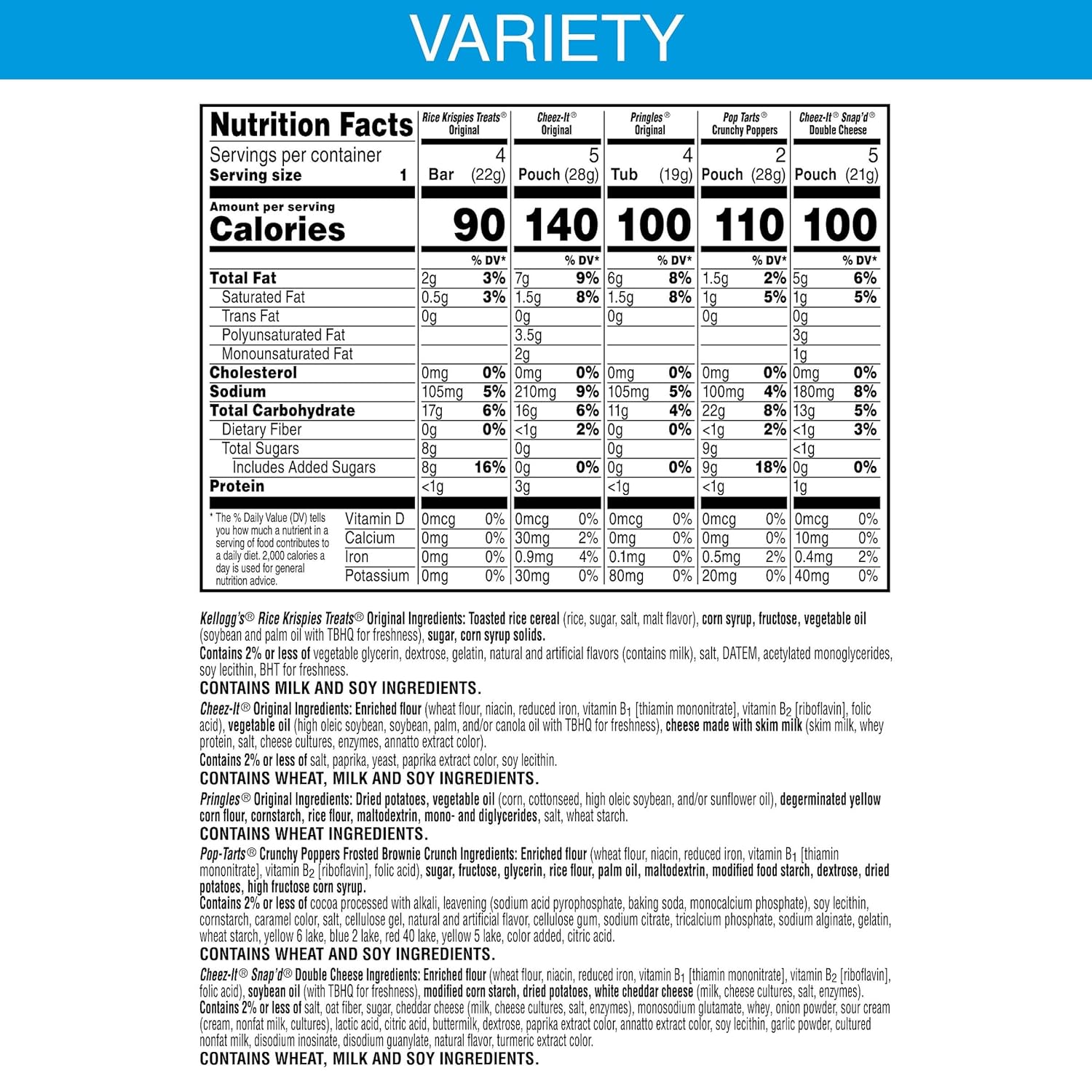 dual sku offering lets buyers choose between lighter 0.85 oz or slightly larger 0.93 oz portion sizes