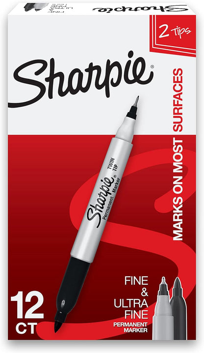 dual tips: bold fine point and precise ultra-fine point in a single marker