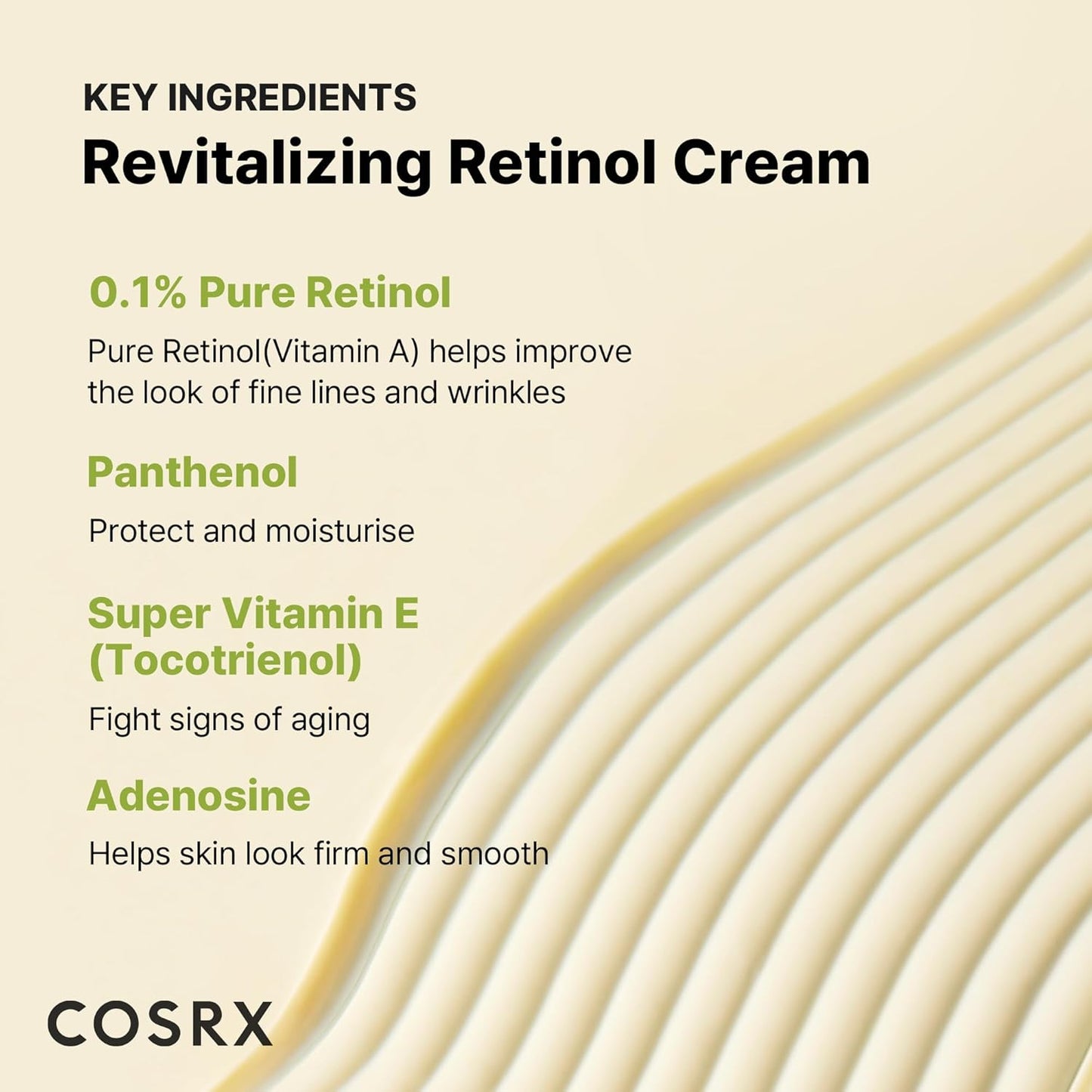dual-zone formula designed for eye and neck application