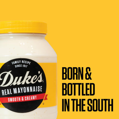 Duke's Real Mayonnaise Squeeze Bottle – Clean-Label Pantry Staple for Mindful Home Cooking, 18 Ounce