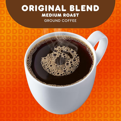 Dunkin' Original Blend Medium Roast Ground Coffee – Thoughtful Birthday Gift for the Coffee-Loving Mom