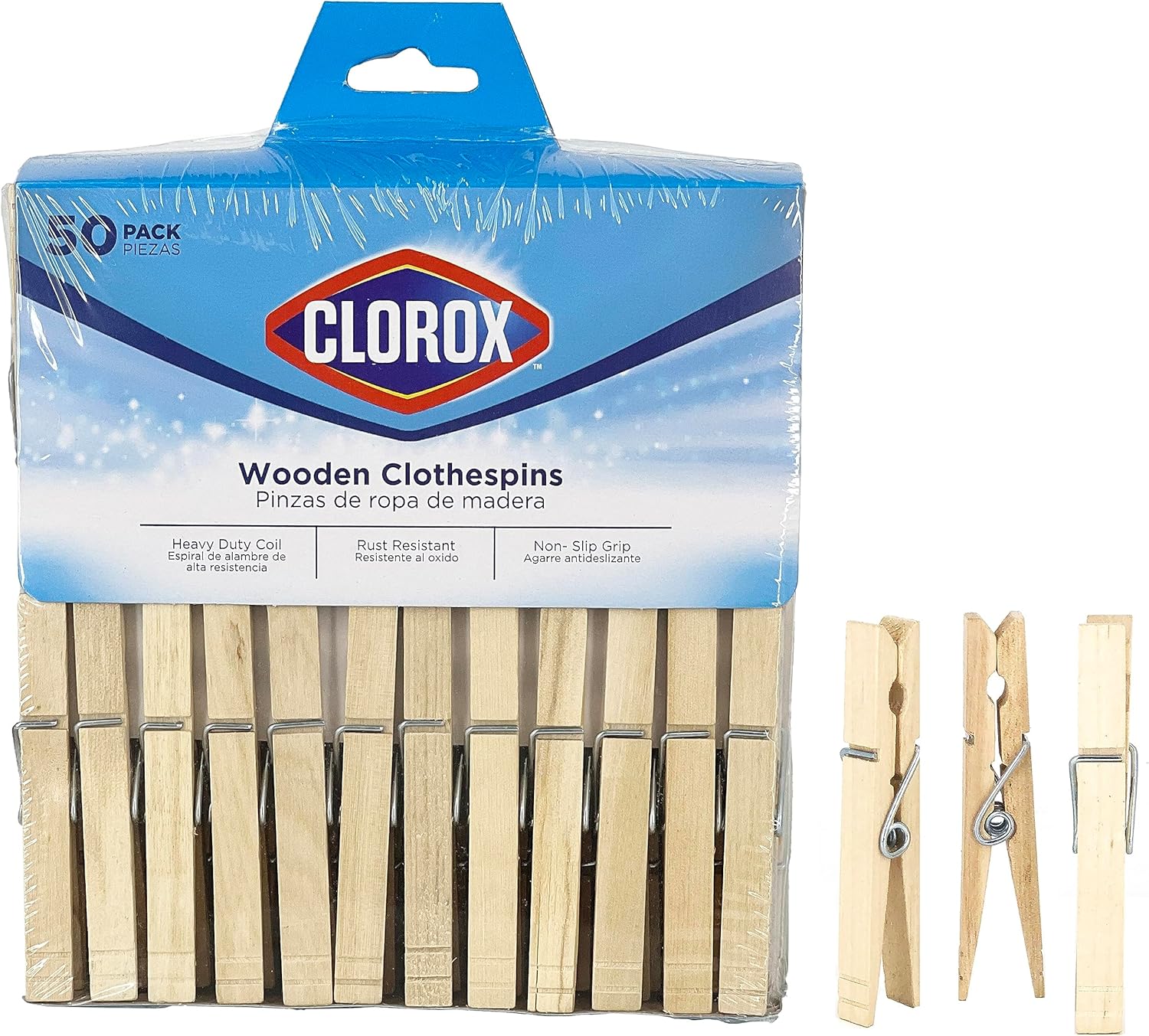 durable hardwood construction with natural wood finish
