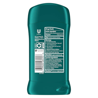 dynamic sport scent with lemon, bergamot orange, and hint of musk
