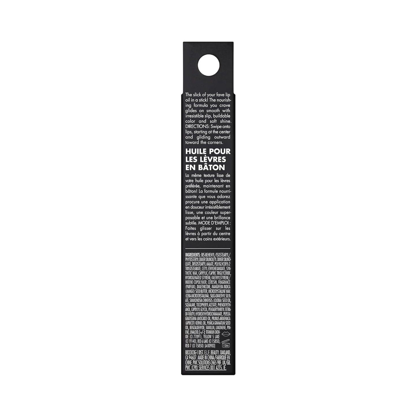 e.l.f. Glow Reviver Slipstick – Clutter-Free Vanity Essential in 10 Neutral Shades, Vegan Lip Oil Stick