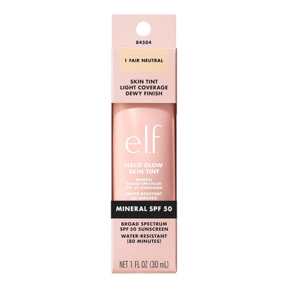 e.l.f. Halo Glow Skin Tint SPF 50 — Mindful Morning Ritual With Hydrating SPF Protection