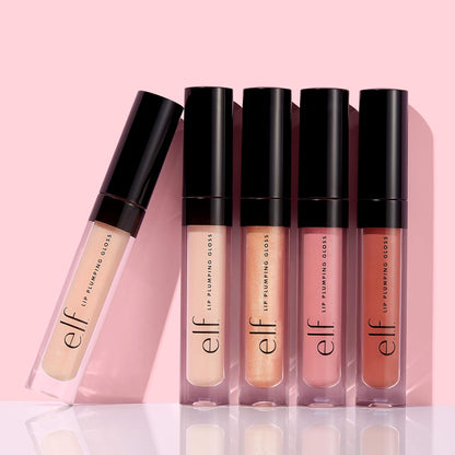 e.l.f. Lip Plumping Gloss – Effortless Less-Is-More Lip Color, One-Swipe Sheer Plumping Shine