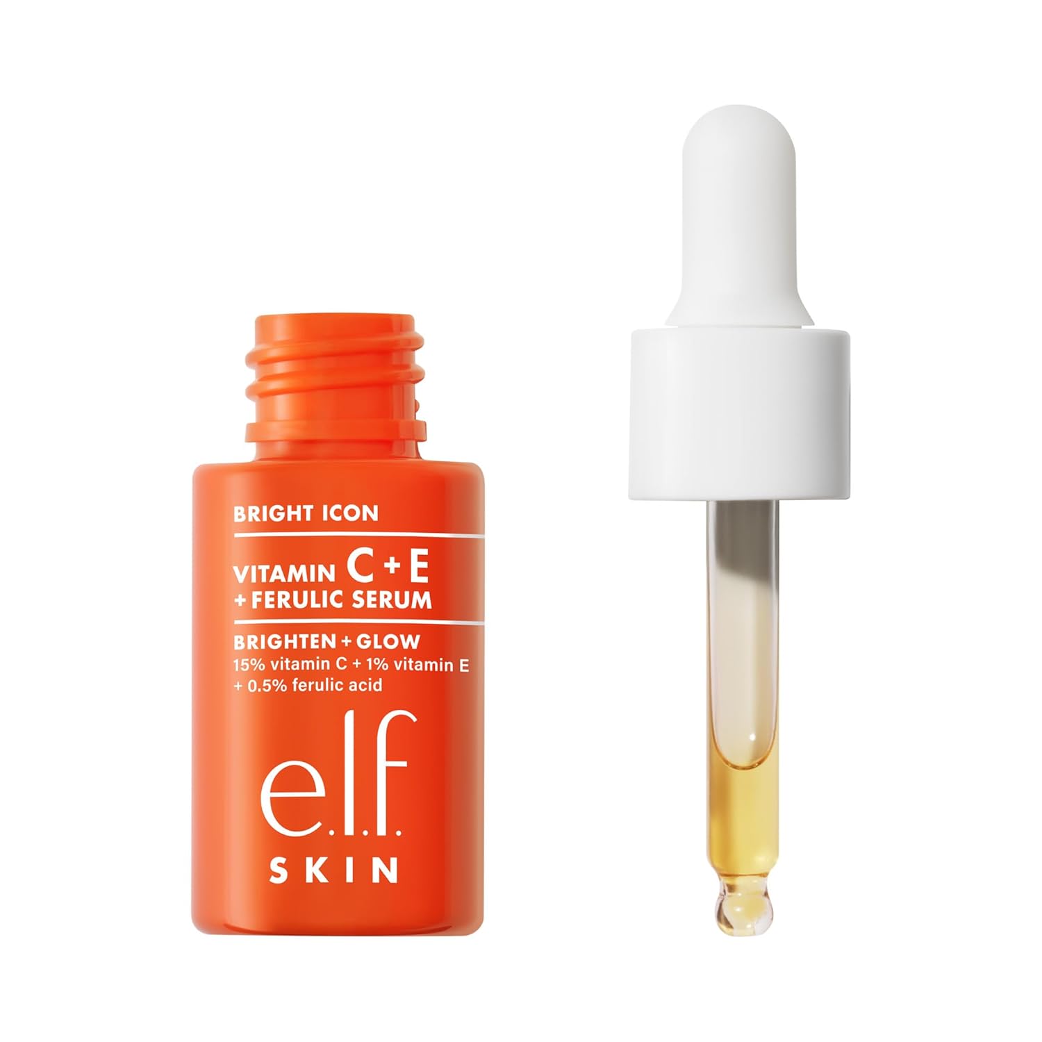 e.l.f. SKIN Brightest Besties Duo – Morning Self-Care Ritual for Radiance, Brightening Serum and Depuffing Eye Cream