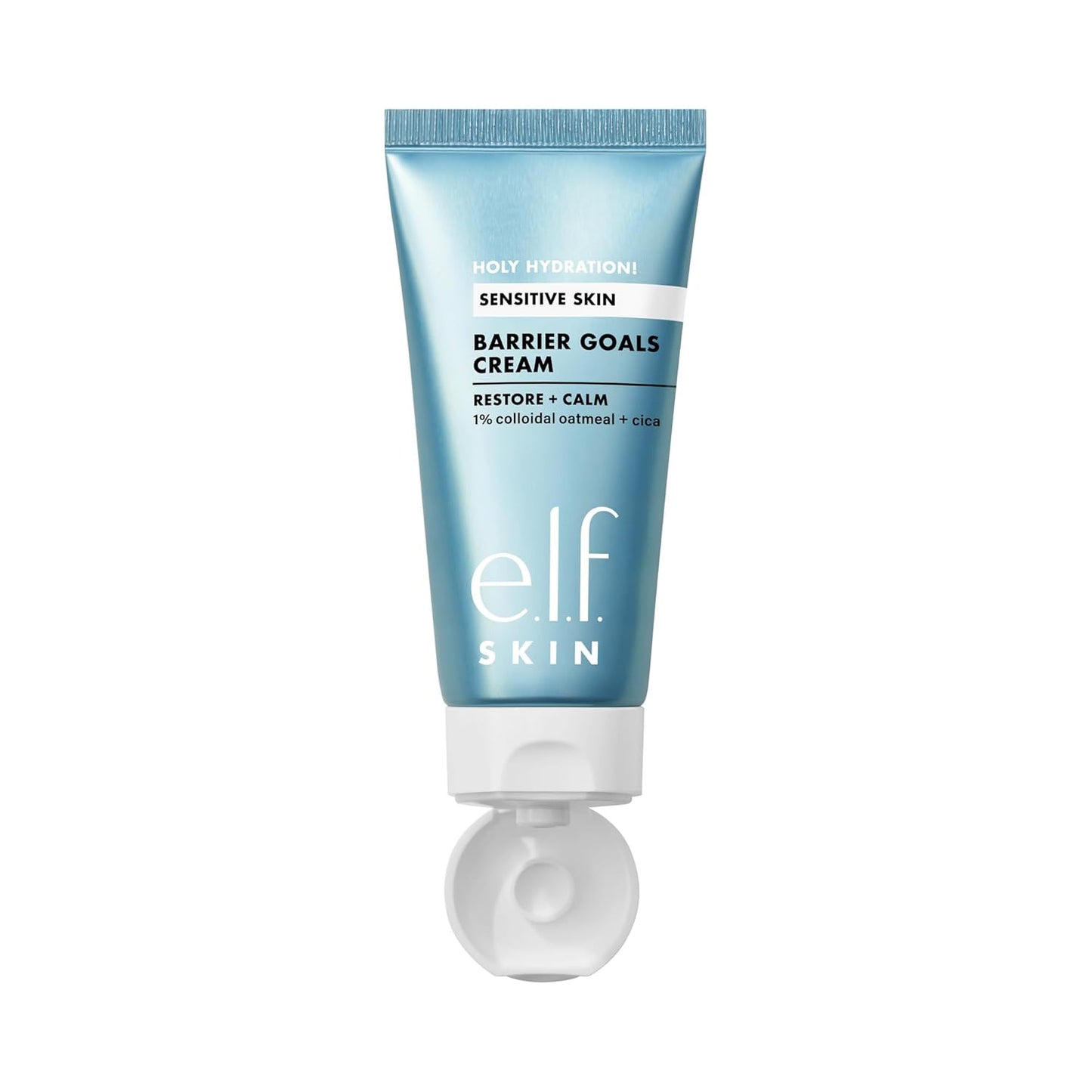 e.l.f. SKIN Holy Hydration! Barrier Goals Cream — Sensitive Skin Face Cream for a Soothing Bath Time Reset