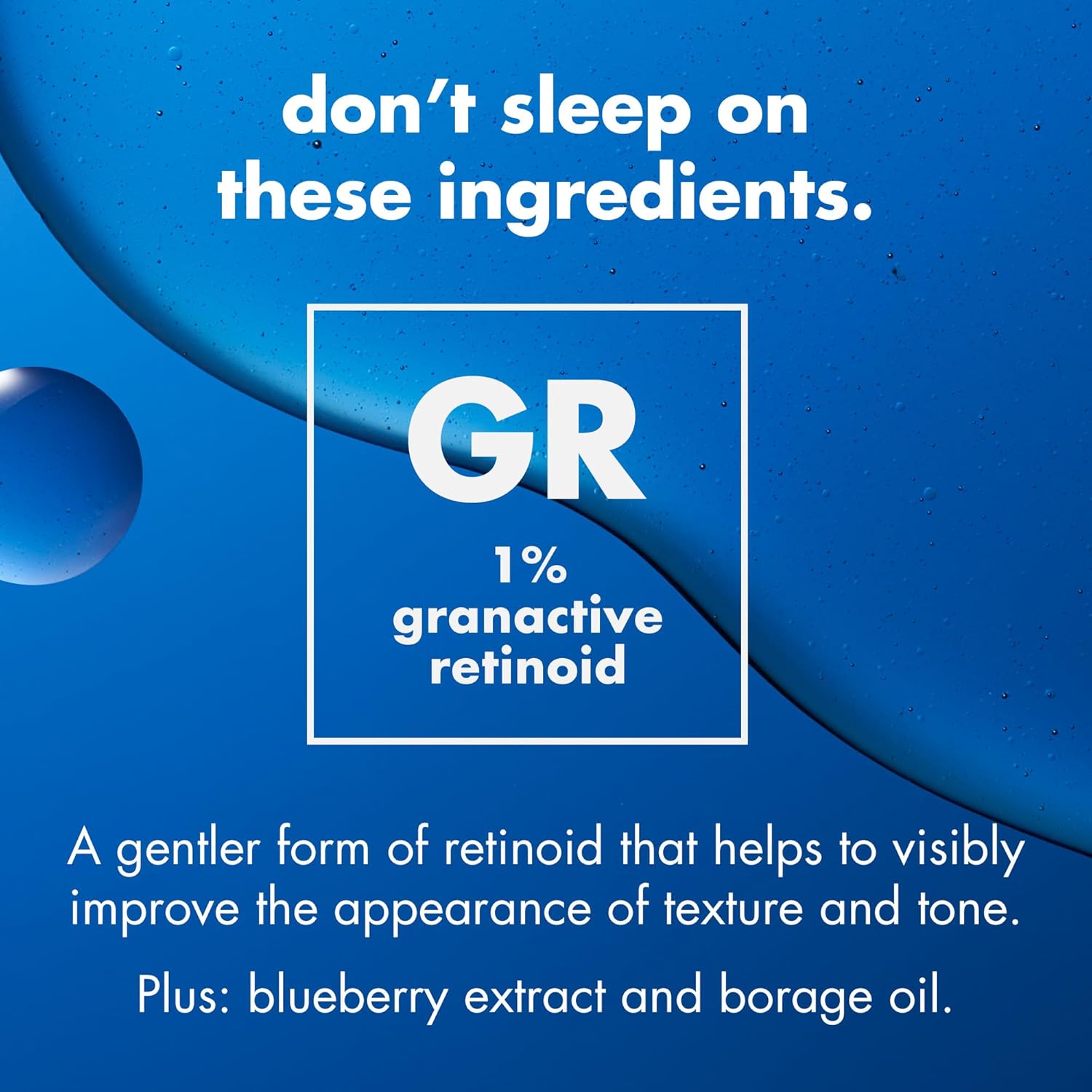 e.l.f. SKIN Youth Boosting Blue-ty Sleep Night Oil – Bedtime Wind-Down Treatment for Smoother, Restored Skin