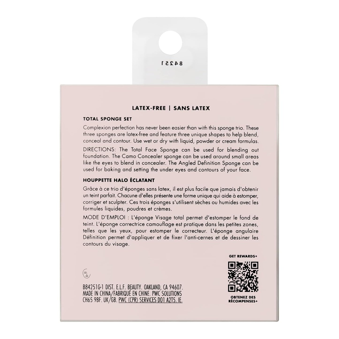 e.l.f. Total Sponge Set – Mindful Self-Care Beauty Ritual, Hypoallergenic Sponges for Sensitive Skin