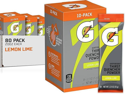 each 1.23oz stick packet mixes instantly with 20oz of water for a single full bottle