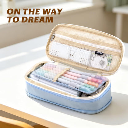 EASTHILL Large Capacity Pencil Case – Practical Gift for Students and Office Professionals