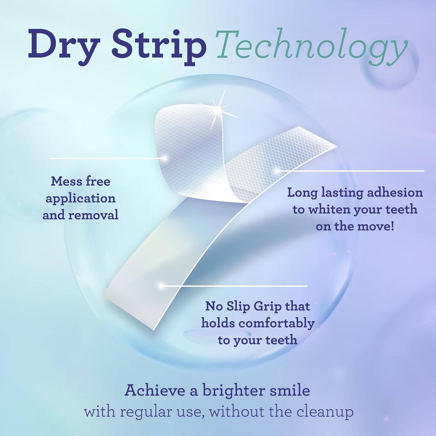 easy peel-off removal with no messy gel residue