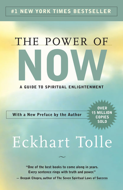 Eckhart Tolle Power of Now – Sympathy Gift for Grief, Burnout, or Life Transition Recovery