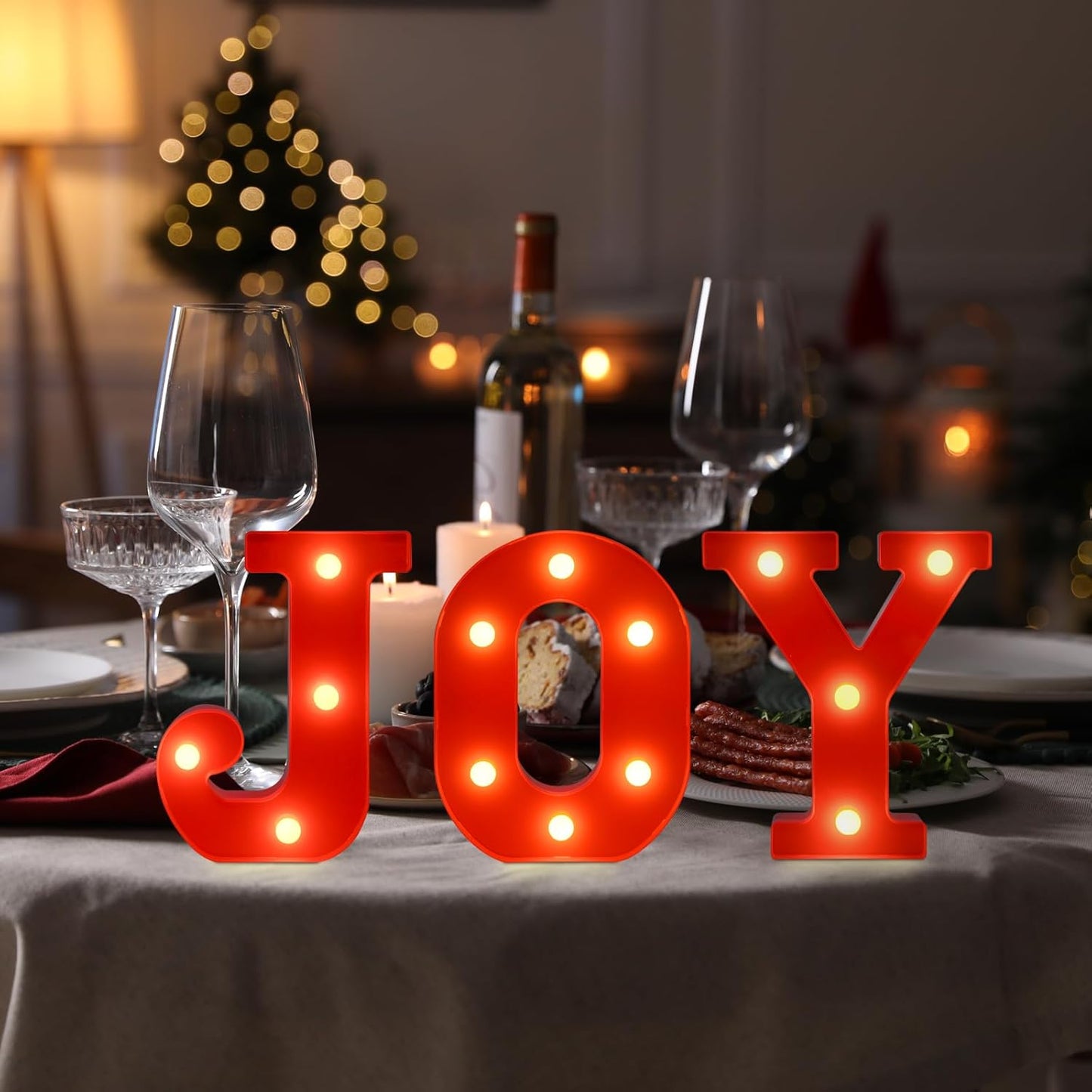 EDYCON LED LOVE Sign Light – Romantic Housewarming Present for New Couples Moving In