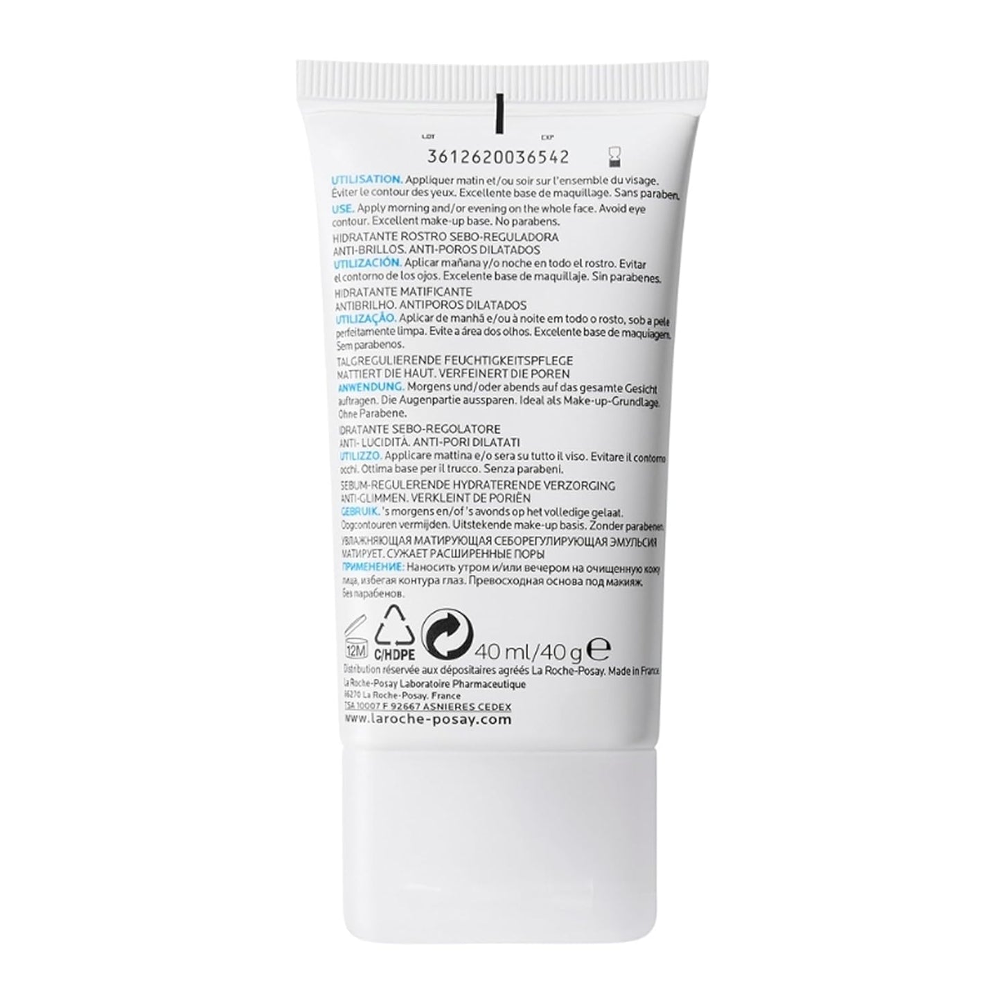 Effaclar Mat Mattifying Moisturizer – Oil-Control Ritual for Your Nightly Skincare Routine
