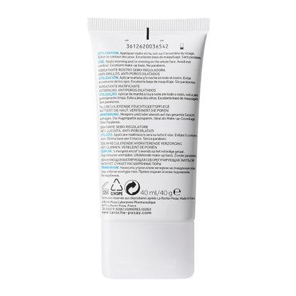 Effaclar Mat Oil-Free Mattifying Moisturizer – Clean Formula, One Step to Matte Skin
