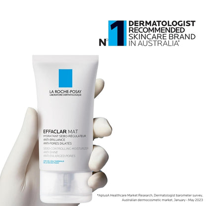 Effaclar Mat Oil-Free Mattifying Moisturizer – Clean Formula, One Step to Matte Skin
