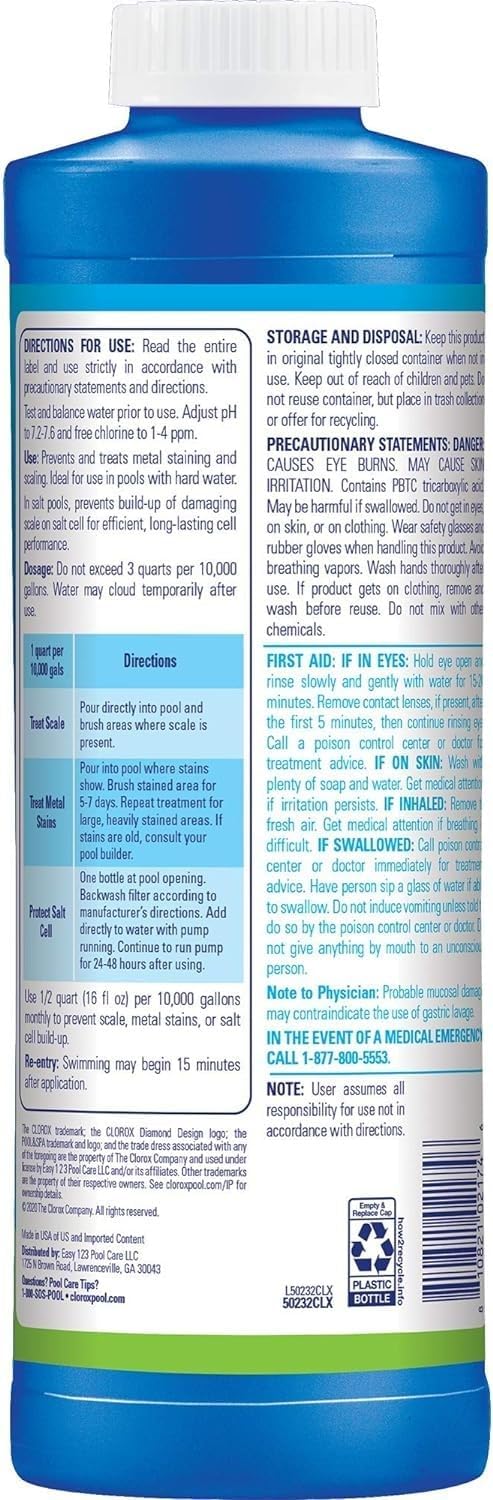effective against iron and copper staining
