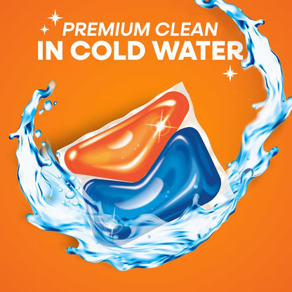 effective cleaning performance in all water temperatures including cold