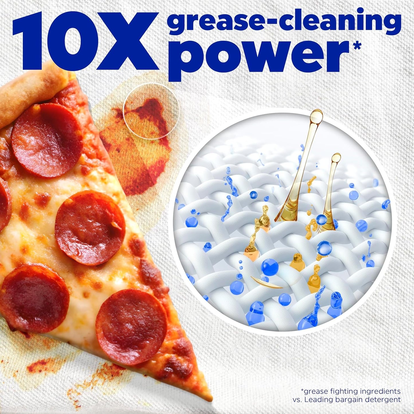 effective cleaning performance in cold and quick wash cycles