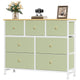 Light Green - 11.8"D x 39.4"W x 30.1"H (7 Drawers)