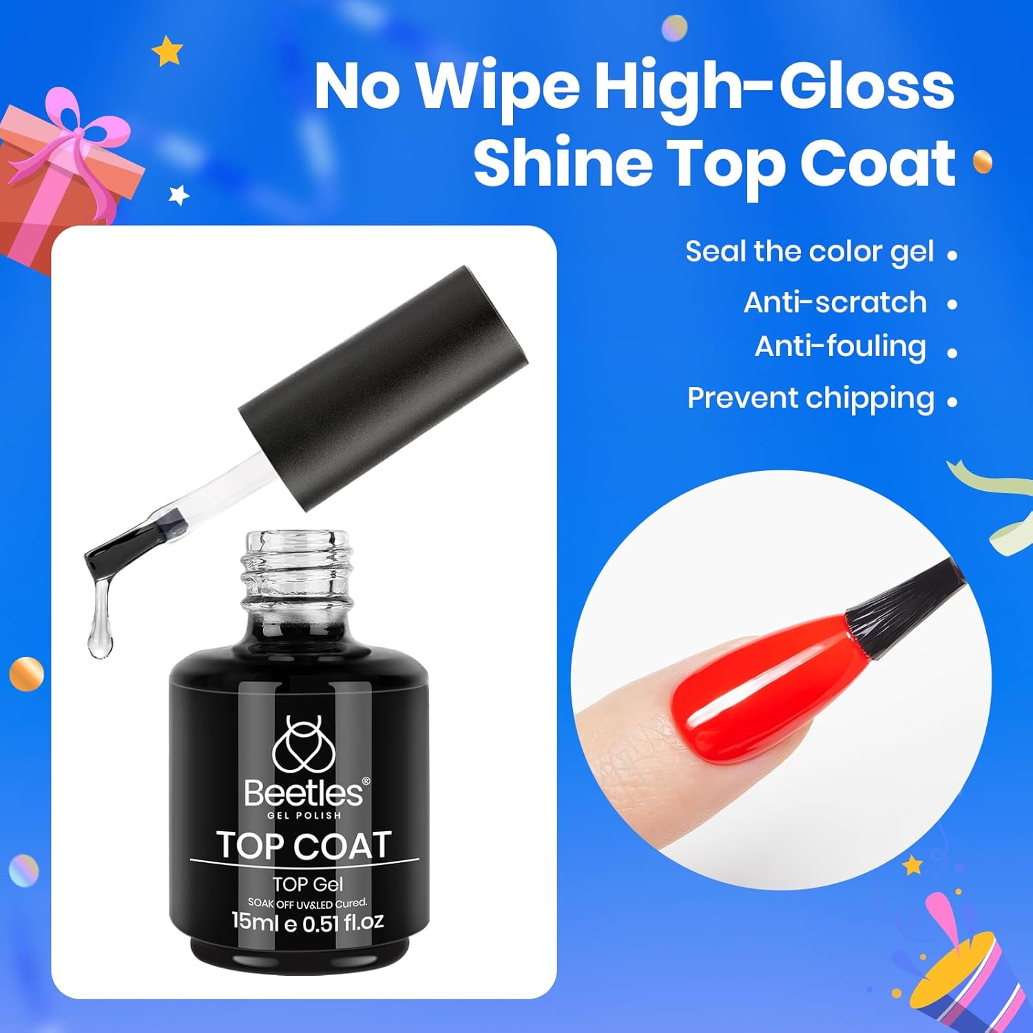 elastic, chip-resistant base coat that bonds color for 28+ days