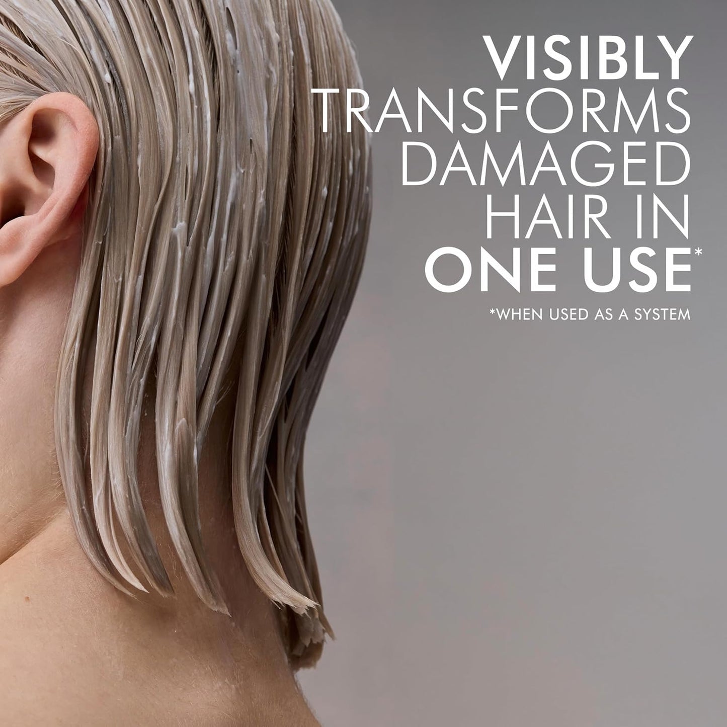 elasticity-boosting conditioner formula that targets surface damage and improves manageability