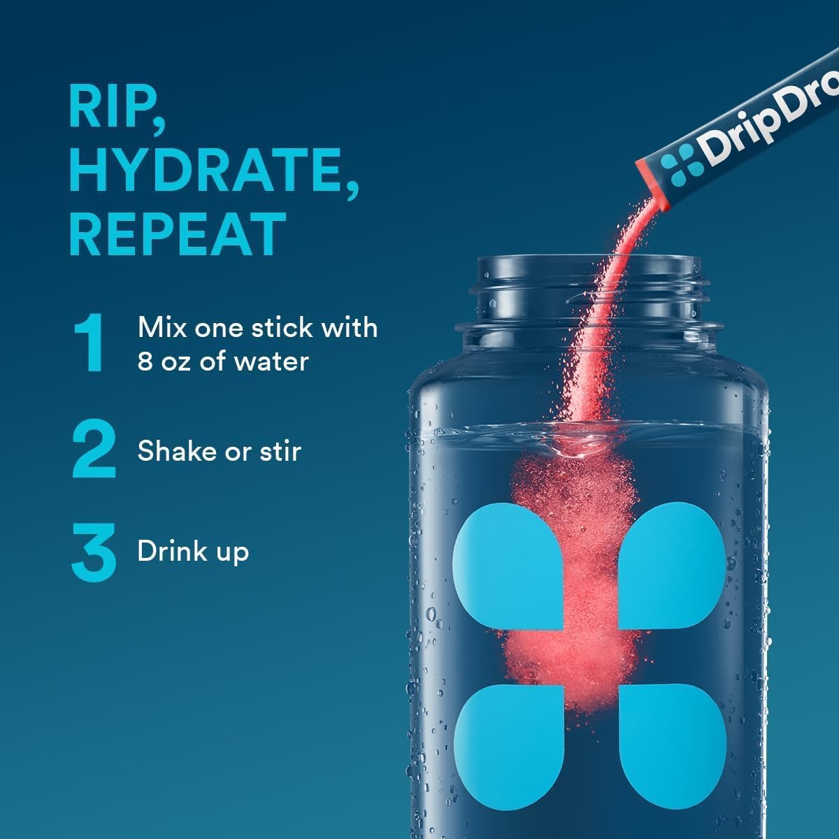 electrolyte blend delivering sodium, potassium, magnesium, and zinc