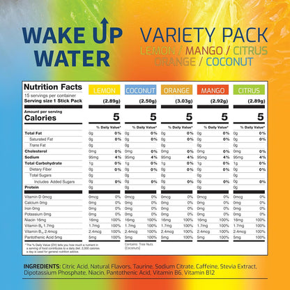 electrolytes plus b-complex vitamins (b6, b12, niacin, pantothenic acid)