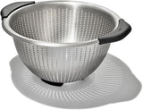 OXO Good Grips Stainless Steel Colander – Minimalist Kitchen Essential, Streamlined Pasta Strainer for Clean Countertops