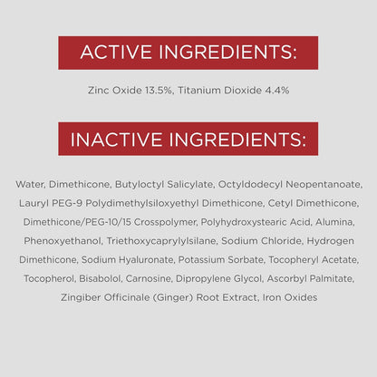 EltaMD UV AOX Elements Tinted Mineral Sunscreen SPF 50 – Safe, Clean Ingredient Daily Protection