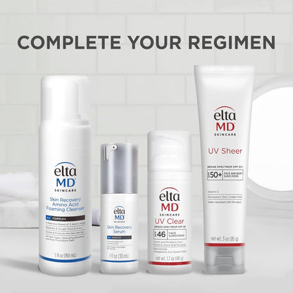EltaMD UV Clear Face Sunscreen SPF 46 – TSA-Friendly Sun Protection for Travelers and Commuters