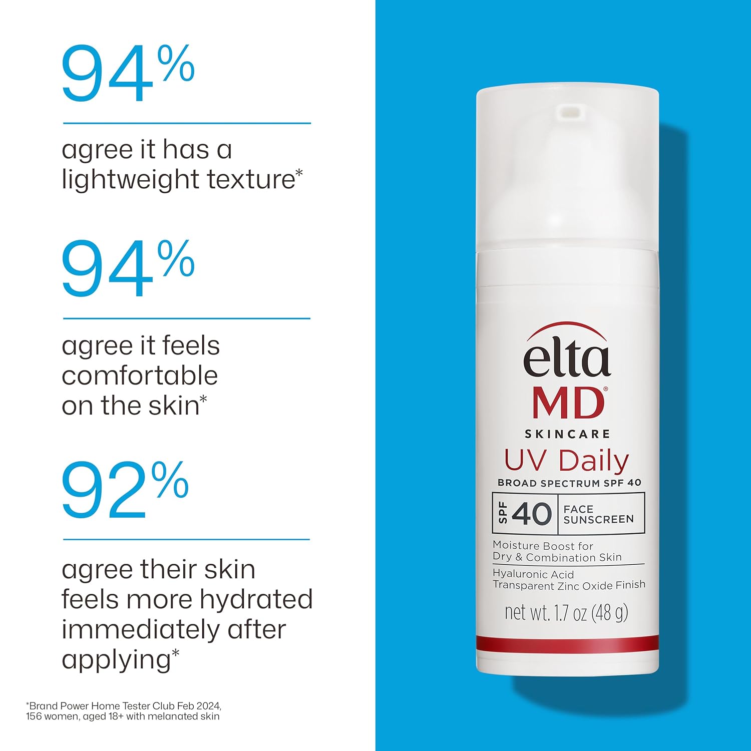 EltaMD UV Daily SPF 40 – Streamlined 2-in-1 Face Sunscreen Moisturizer for Effortless Skincare