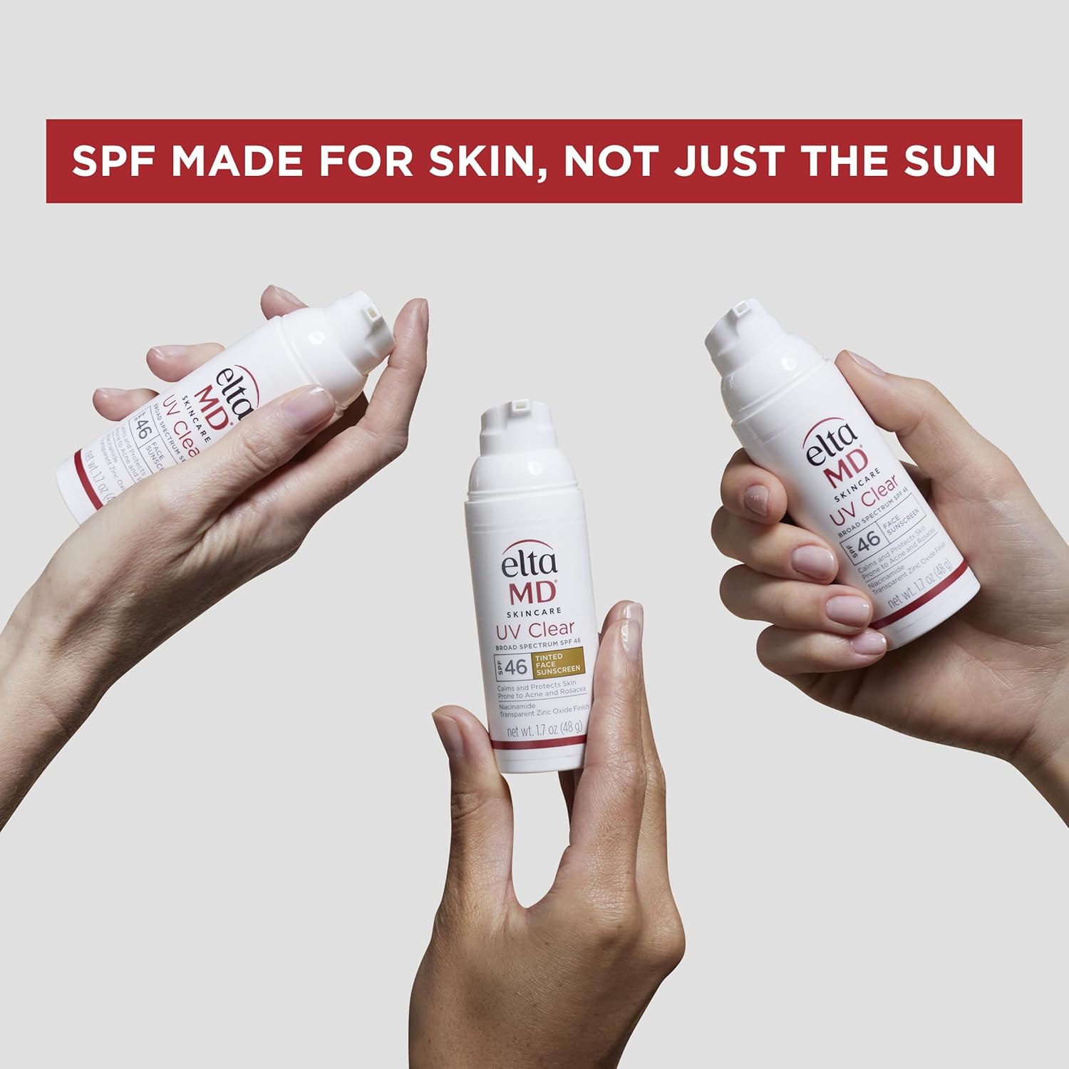 EltaMD UV Sheer Face and Body Sunscreen SPF 50+ – 80-Minute Water-Resistant Beach Protection