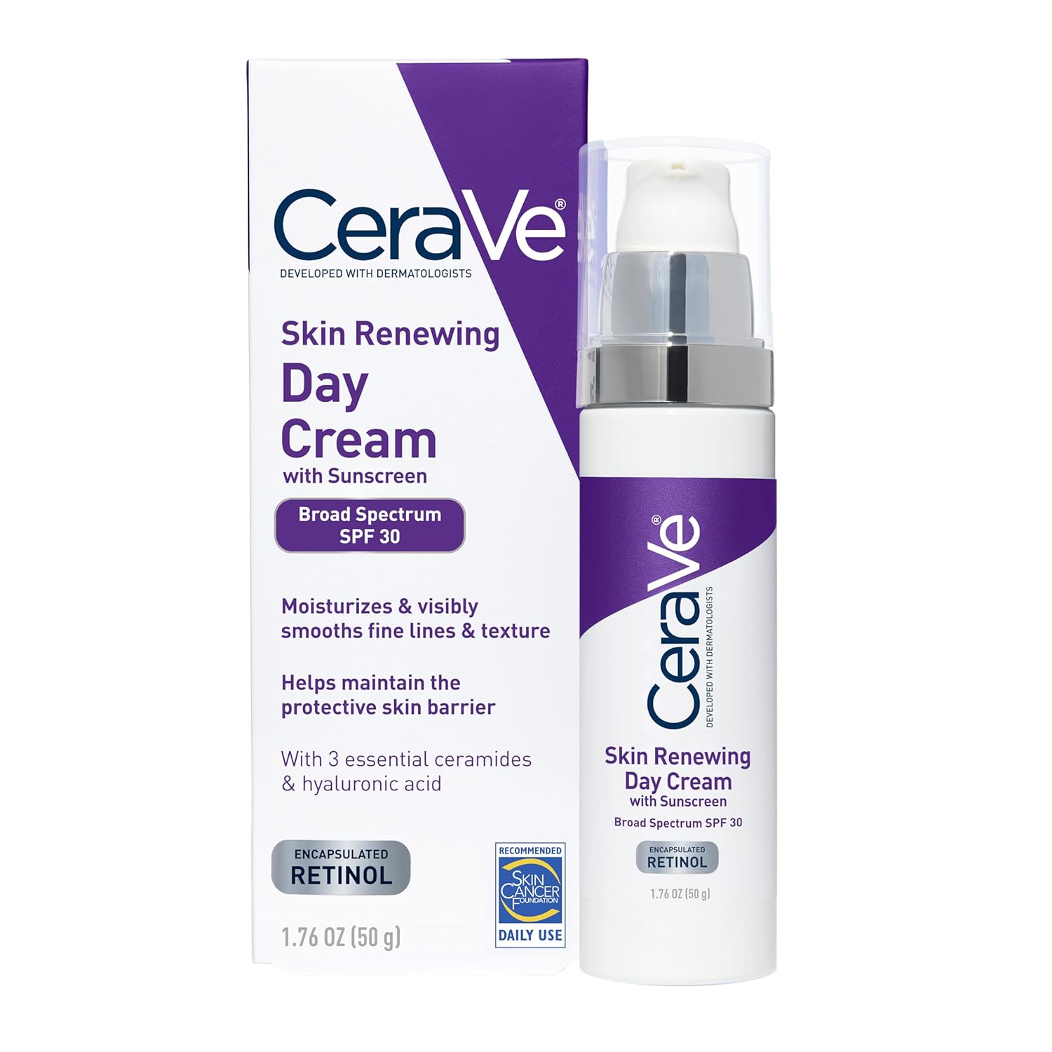encapsulated retinol for controlled, gentle exfoliation and reduced irritation