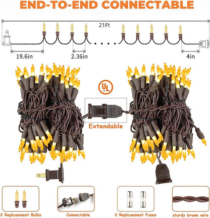 end-to-end connectors supporting up to 5 linked sets