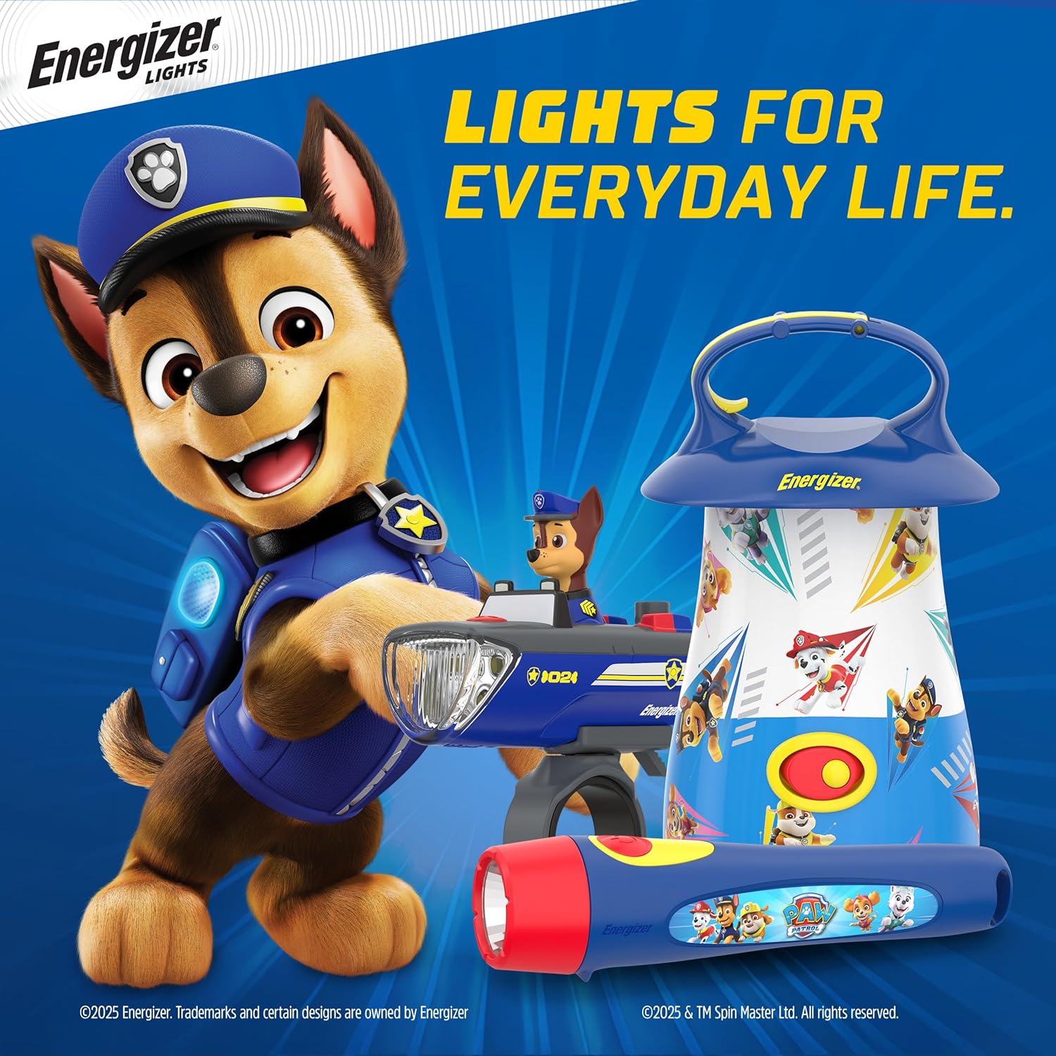 Energizer PAW Patrol Flashlight Set – Affordable Holiday Stocking Stuffer for Boys and Girls