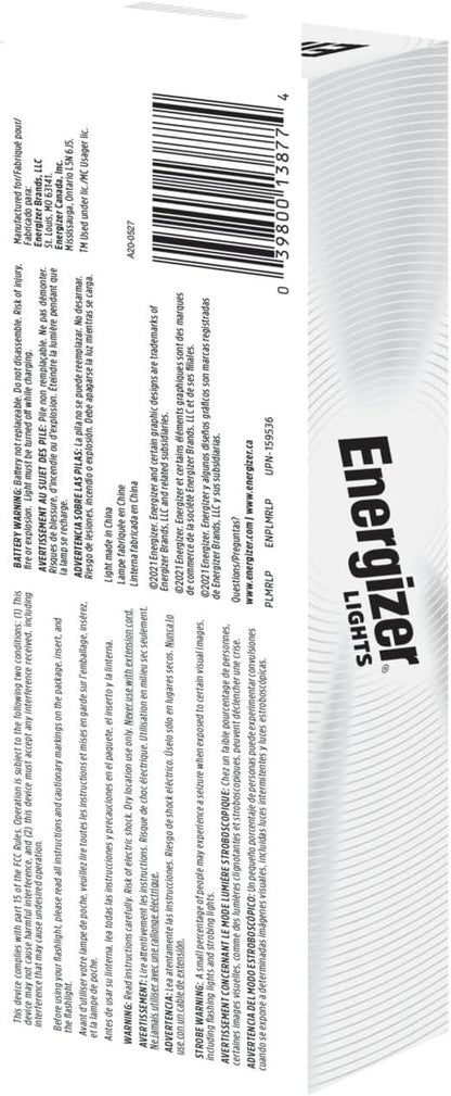 Energizer X400 Rechargeable Penlight for Power Outages, Reliable Emergency Flashlight for Home Blackouts