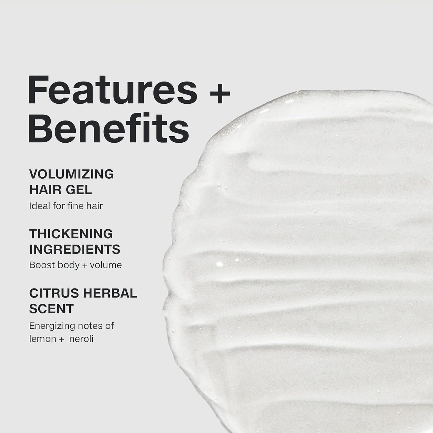 energizing citrus herbal scent (lemon and neroli top notes)