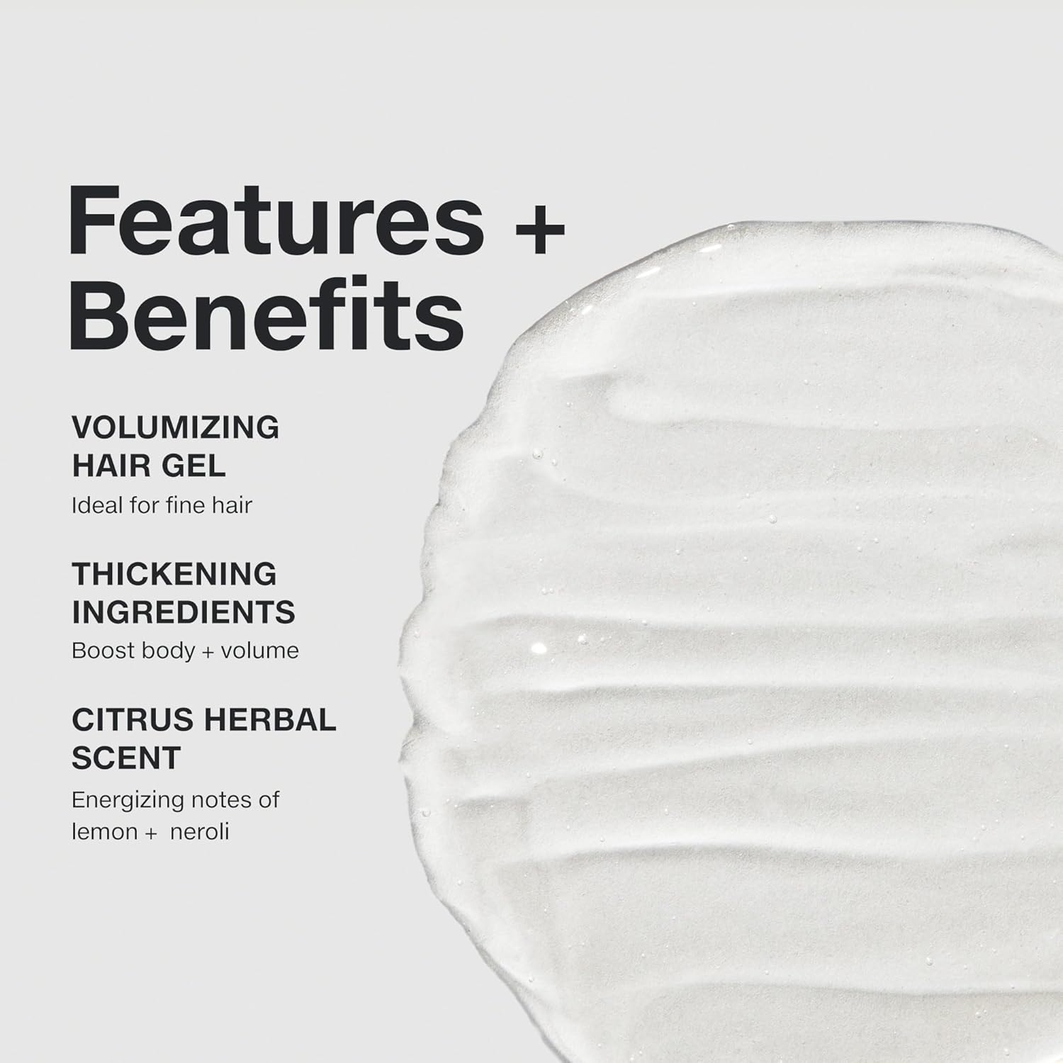 energizing citrus herbal scent (lemon and neroli top notes)